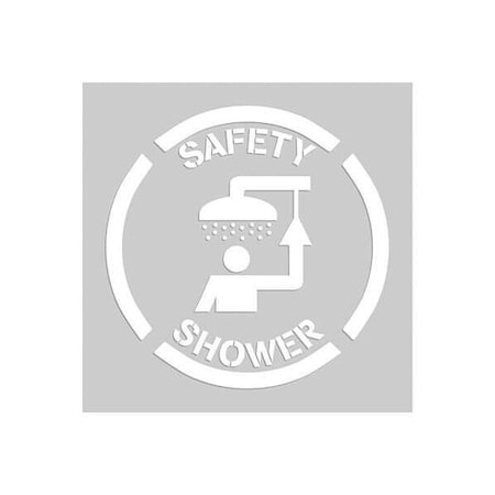 Accuform Floor Marking Stencil PMS218